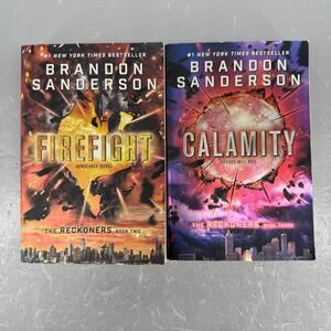 Brandon Sanderson Calamity & Firefight The Reckoners Paperback Bundle